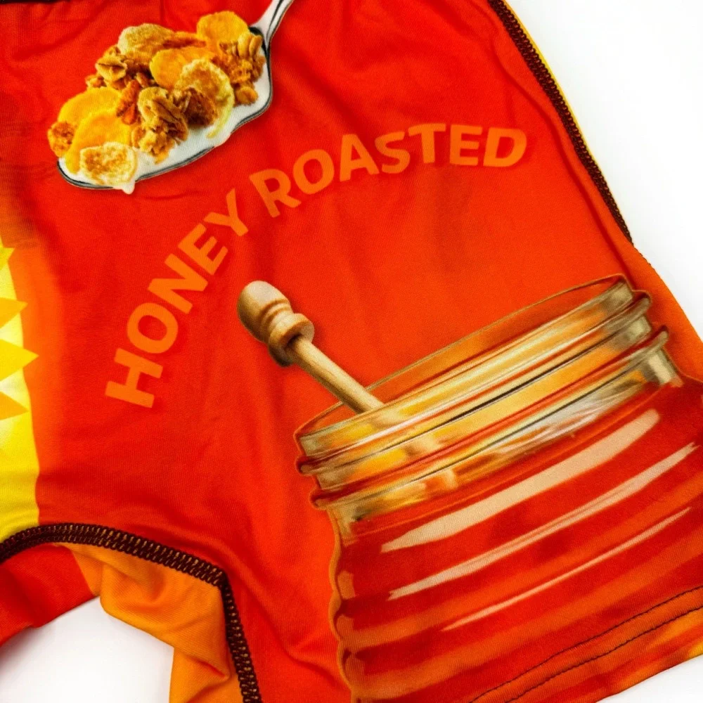 Post Honey Bunches of Oats Cereal Swag Boxer Briefs Mens Large Underwear Gift